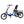Revom T4 Semi-Recumbent Folding Electric Tricycle | 85Nm Motor, Cargo Crate revom