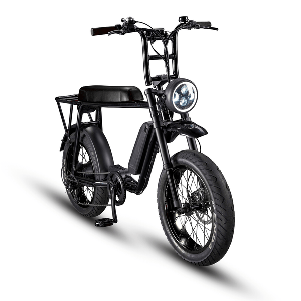 Rocket 88S Fat Boy Fat Tyre Electric Bike  rocket 250W Black Black