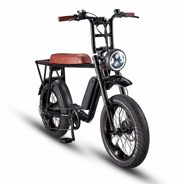 Rocket 88S Fat Boy Fat Tyre Electric Bike  rocket 250W Brown Black