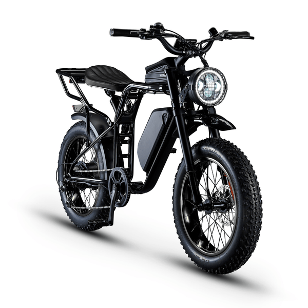 Rocket X Sport Utility Fat Tyre Electric Bike 750W  rocket Black  