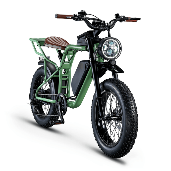 Rocket X Sport Utility Fat Tyre Electric Bike 750W  rocket Green  