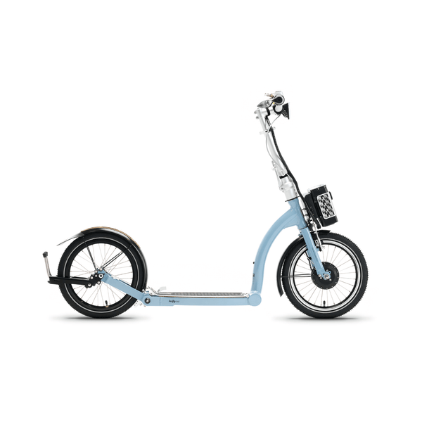 SwiftyONE-e Kick Assist Foldable Electric Scooter 250W  swifty Normal Echo Blue 