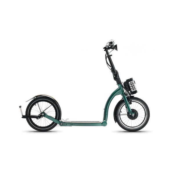 SwiftyONE-e Kick Assist Foldable Electric Scooter 250W  swifty Normal Forest Green 