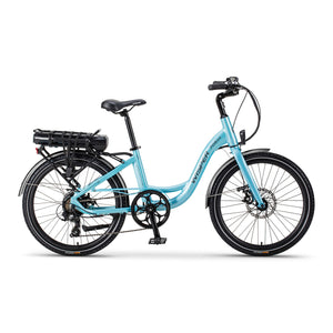 Wisper 705 Step Through Electric Bike 250W Electric Blue | 24