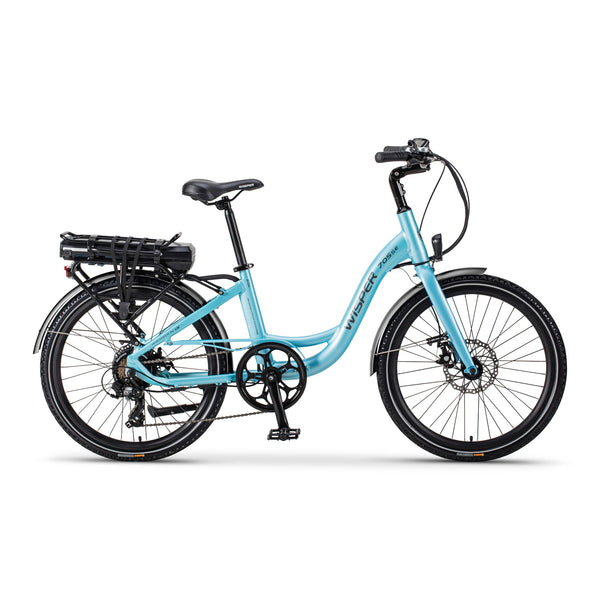 Wisper 705 Step Through Electric Bike 250W Electric Blue | 24" Wheels wisper