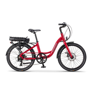 Wisper 705 Step Through Electric Bike 250W Red | 24