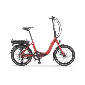 Wisper 806 Folding Step Through Electric Bike Red 250W wisper