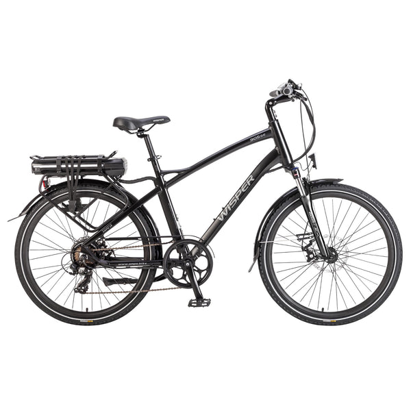 Wisper 905 Crossbar Touring Electric Bike Black 250W wisper