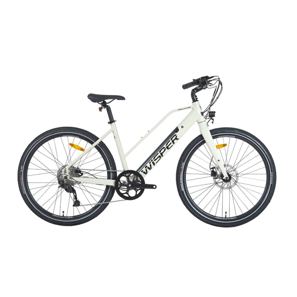 Wisper Tailwind City Low Crossbar Electric Bike 250W wisper Stone 360Wh [50 Mile Range]